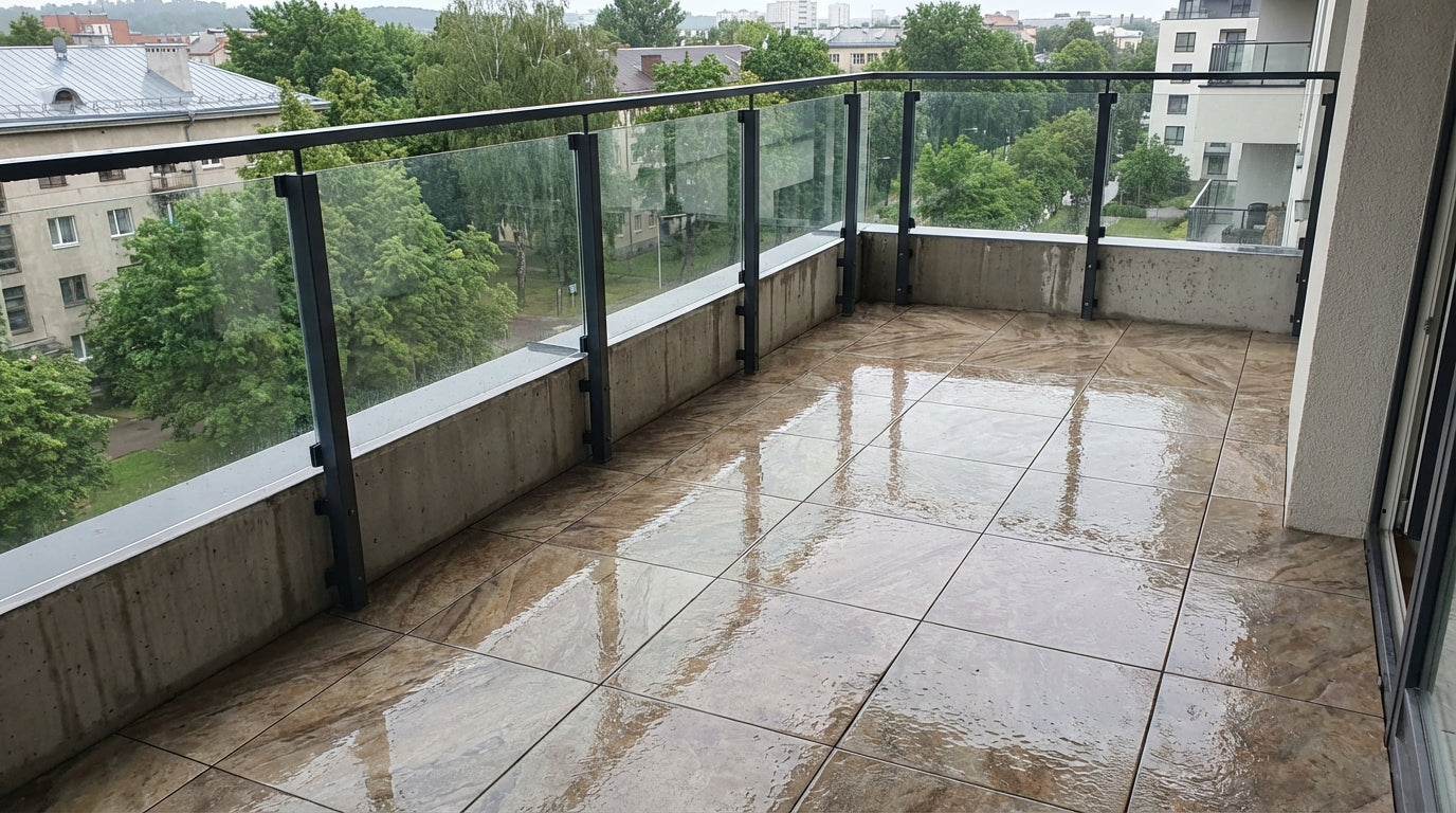 PU-COAT CLEAR transparent waterproofing for tiles