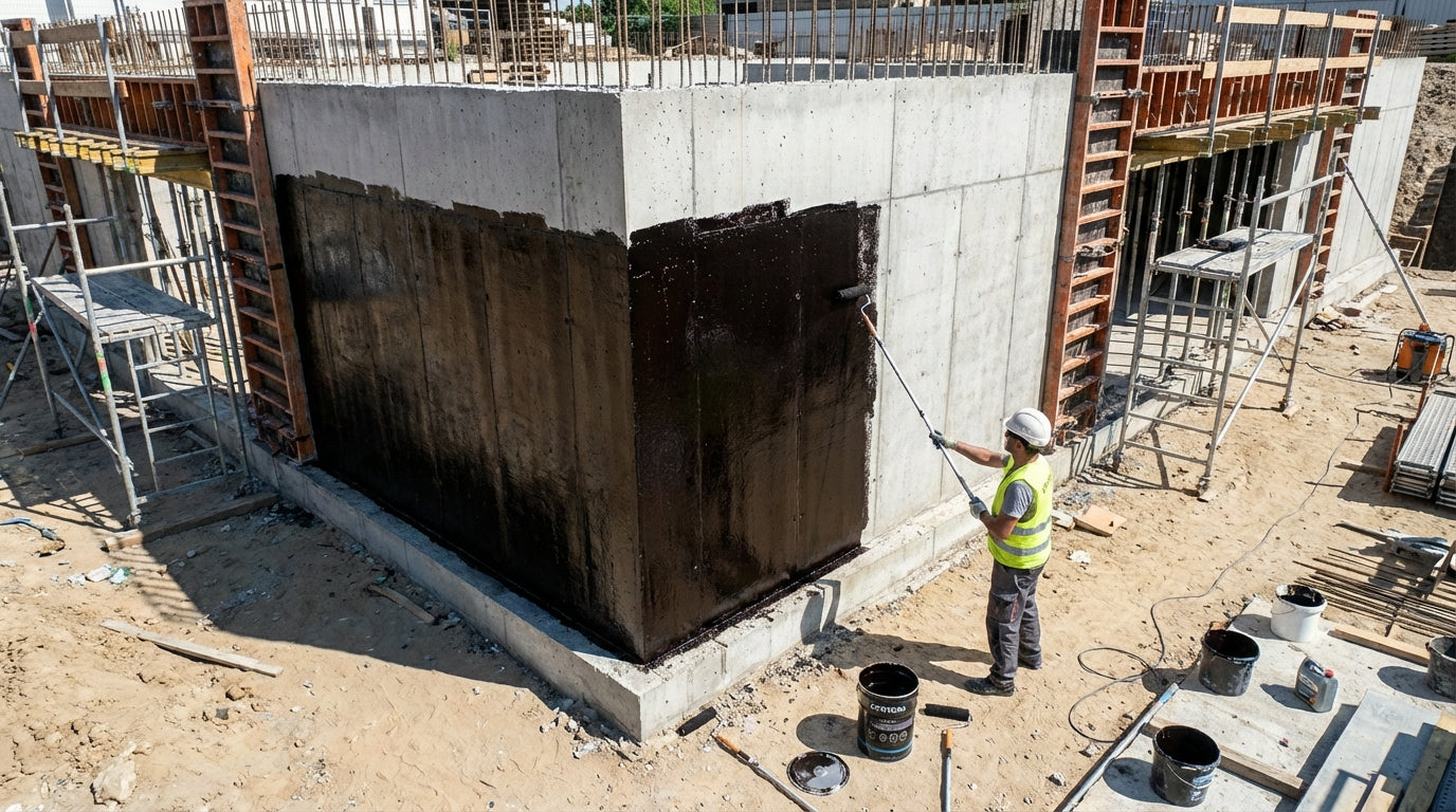 PB-COAT 1K Foundation waterproofing