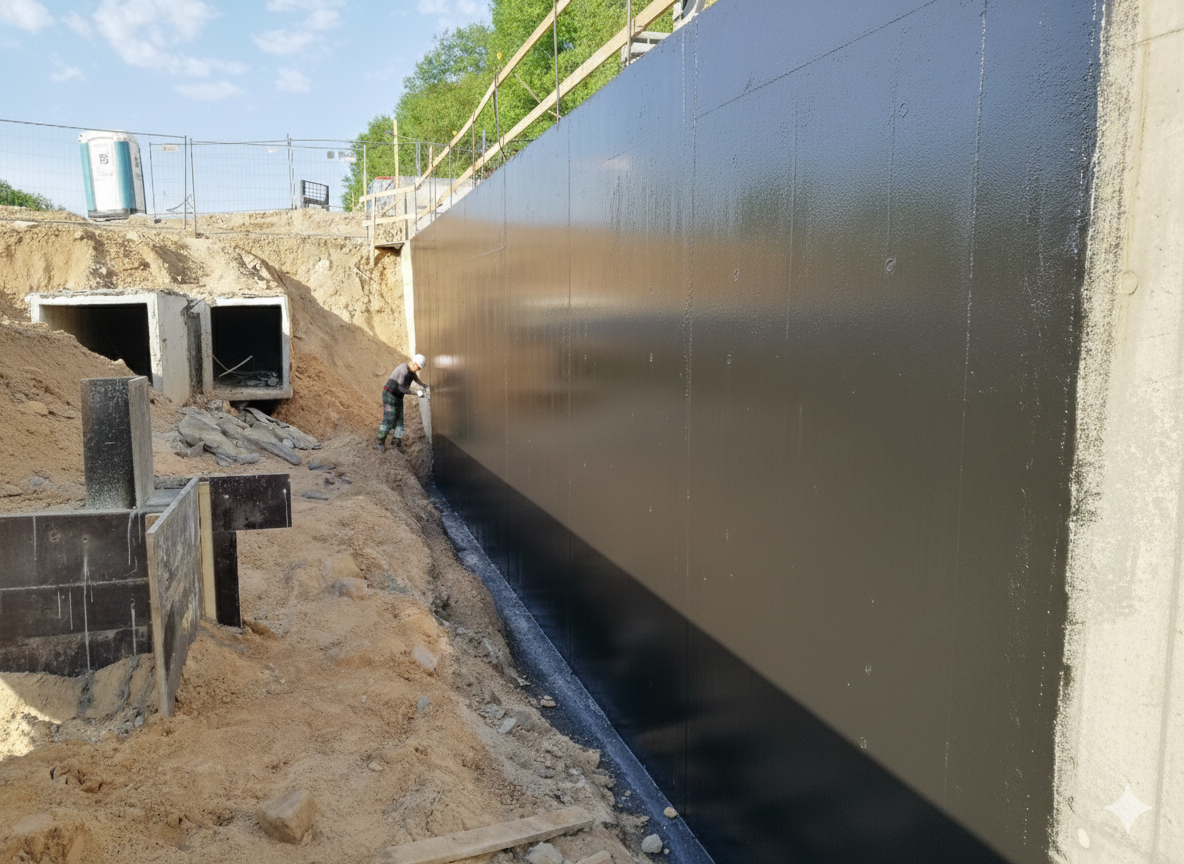 PB-COAT 1K Foundation waterproofing