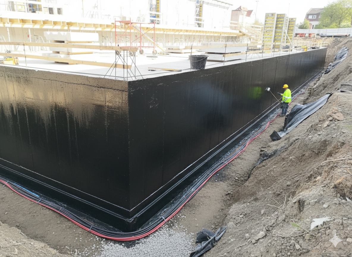 PB-COAT 1K Foundation waterproofing