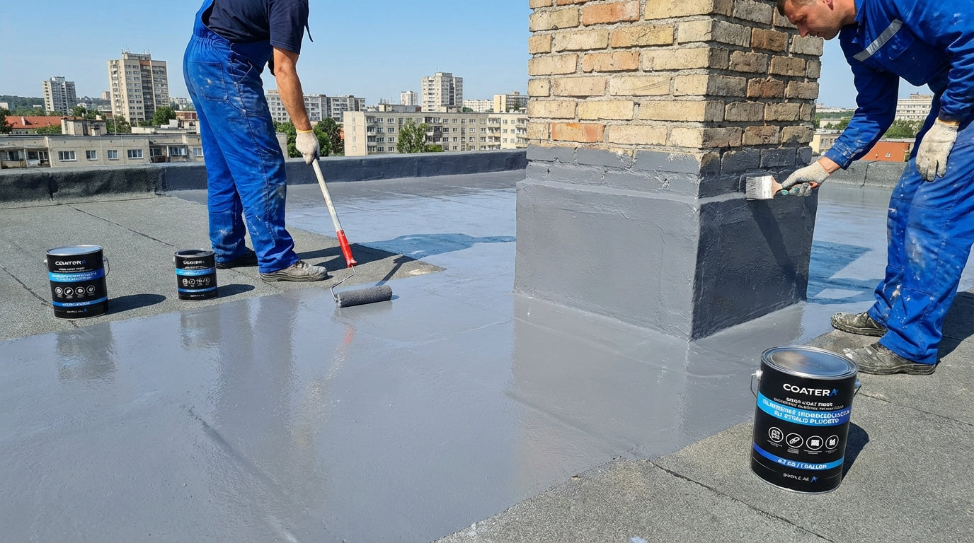 ROOF-COAT Silicone roof waterproofing
