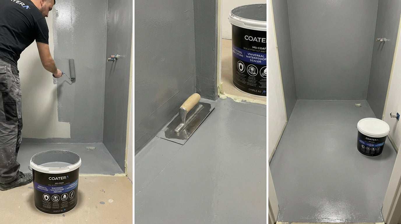 IN-COAT interior waterproofing