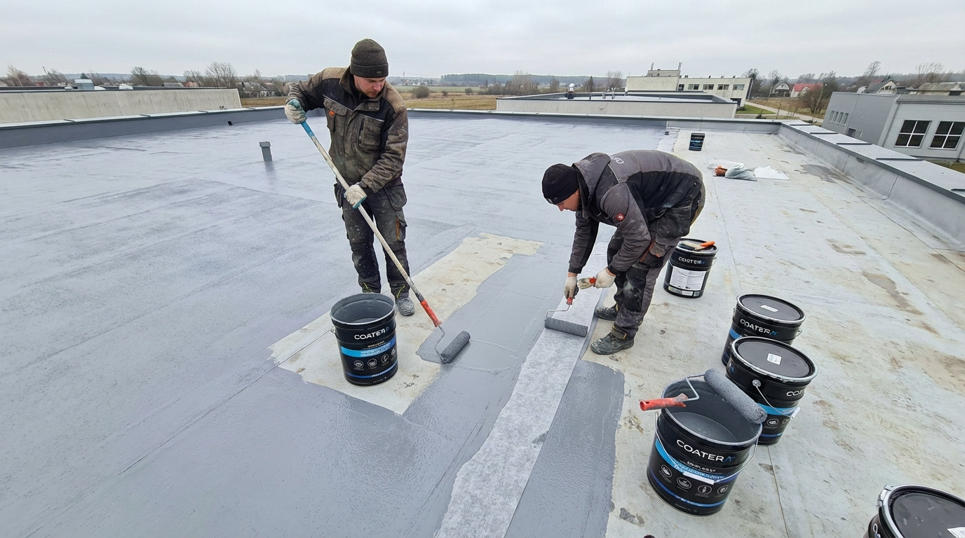 ROOF-COAT Silicone roof waterproofing
